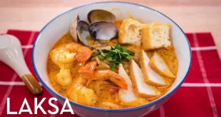 Is laksa from Malaysia or Singapore?